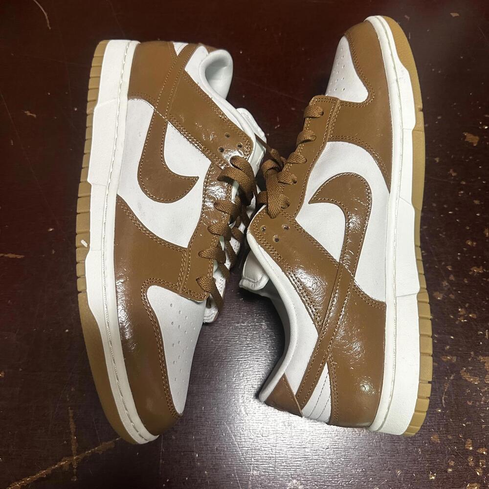 Nike Dunk Low LX 'Ale Brown Ostrich' Sail FJ2260-001 Women's 13 Men's 11.5 - Picture 3 of 7